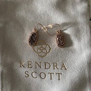 Rose gold Kendra Scott dangle earrings